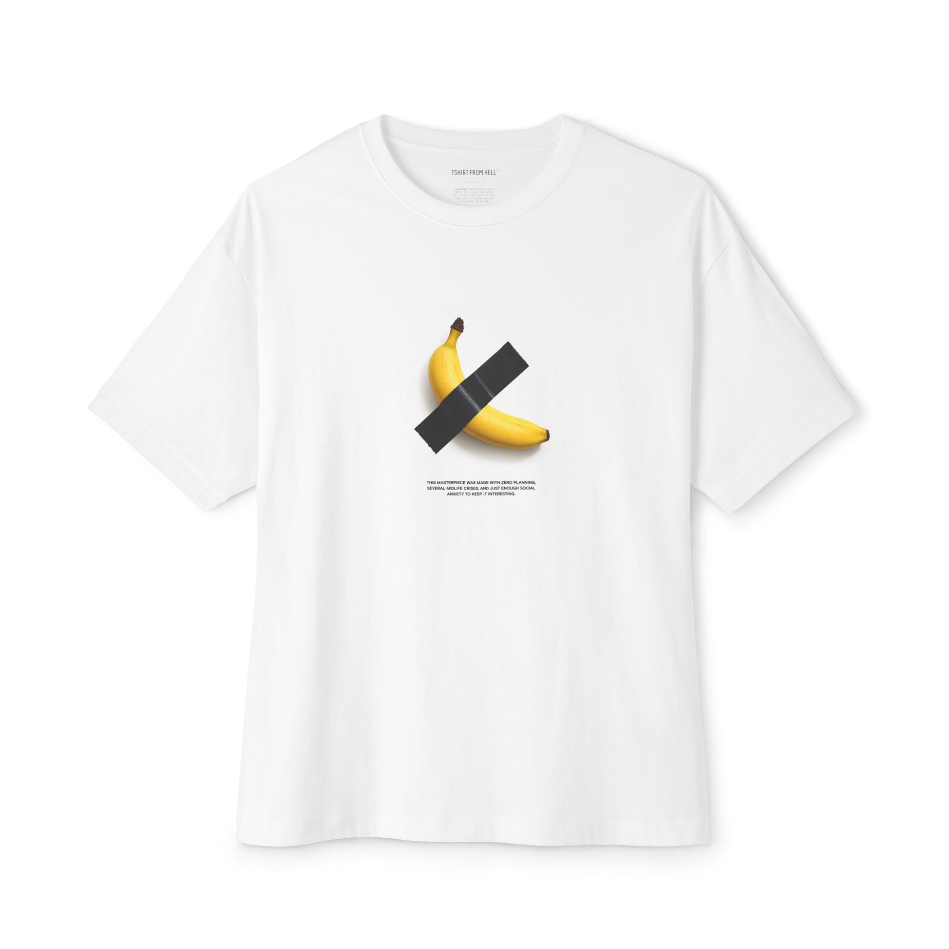 “This Masterpiece” Museum Label Tee – Social Anxiety Edition